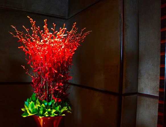 Flowers at Peninsula Shanghai