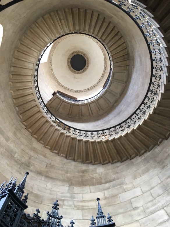 Back staircase at St. Paul's Cathedral